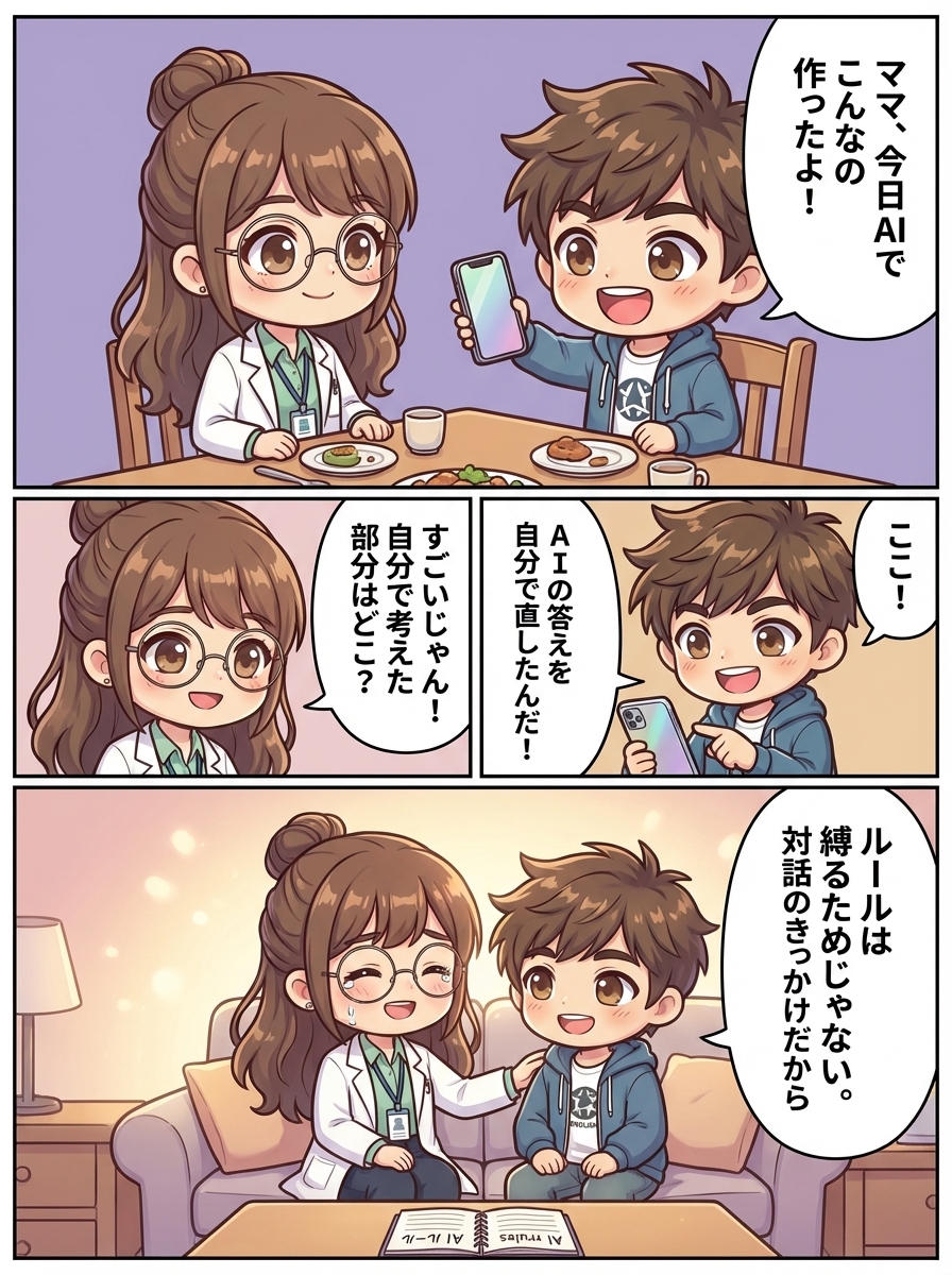 AIルール記事 末尾漫画