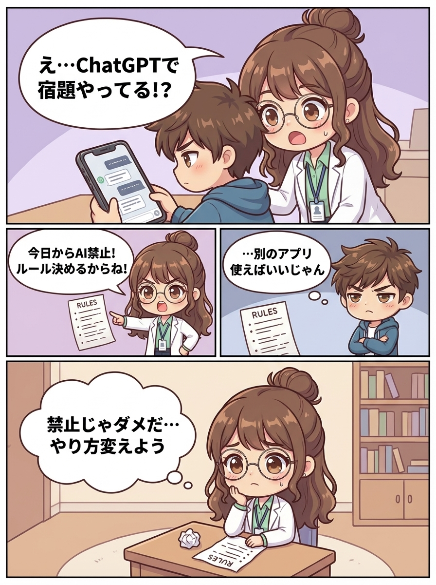 AIルール記事 冒頭漫画