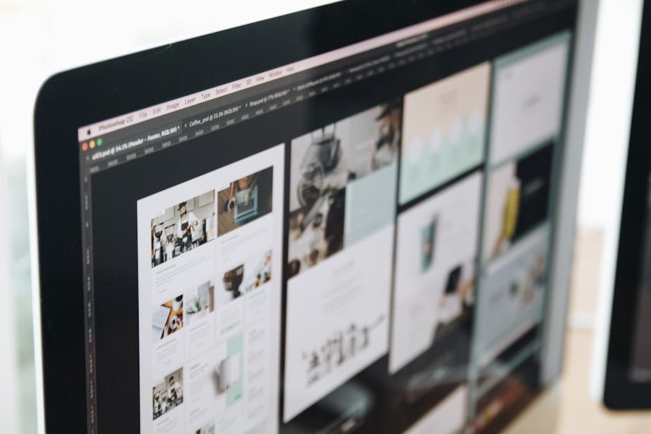 website design screen - Photo by Tranmautritam on Pexels